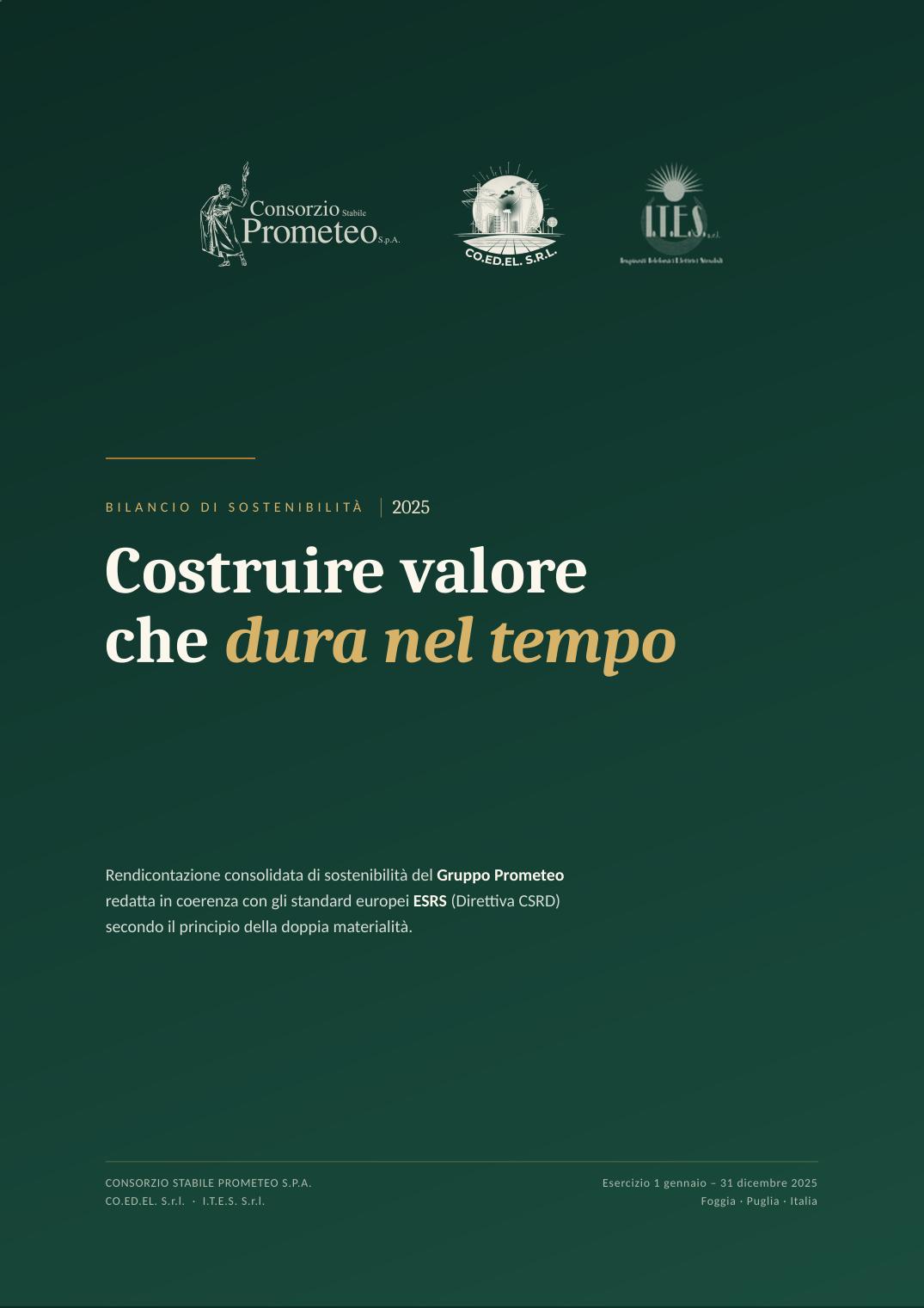 Bilancio di Sostenibilità 2025 — pagina 1