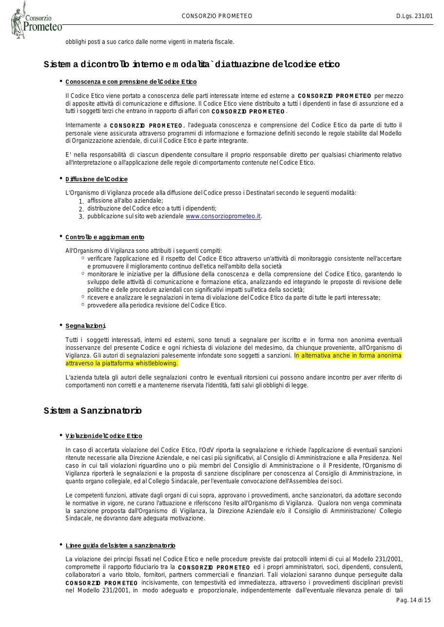 Codice Etico — pagina 14