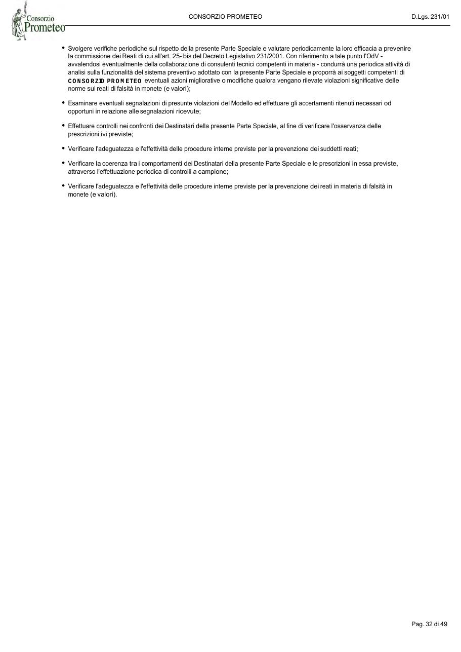 Modello Organizzativo — pagina 32