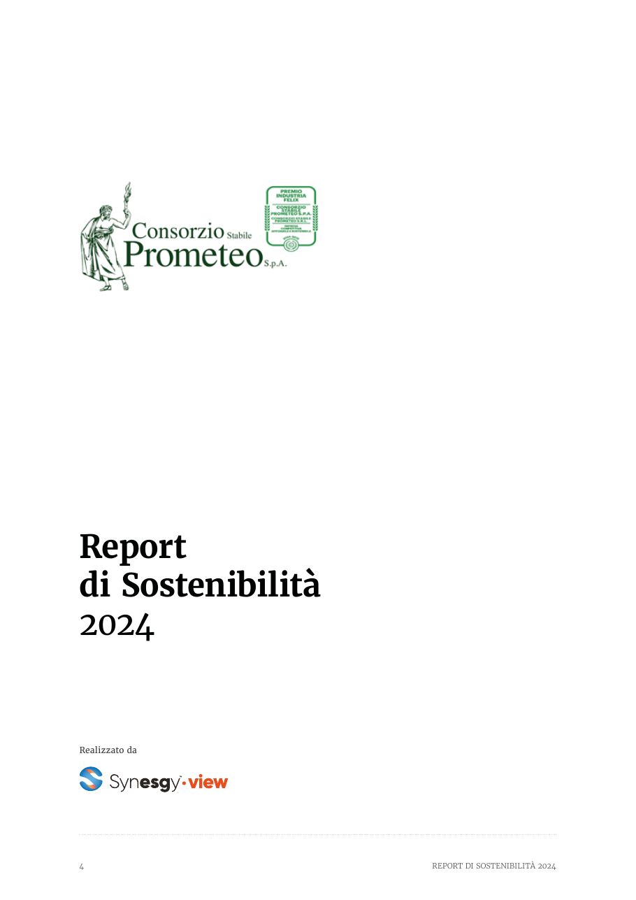 Report di Sostenibilità 2024 — pagina 4