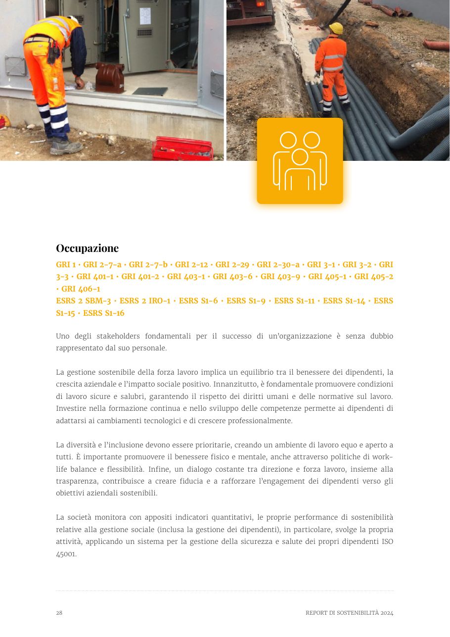 Report di Sostenibilità 2024 — pagina 28