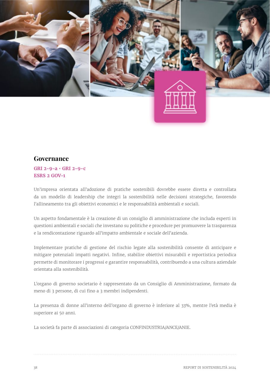 Report di Sostenibilità 2024 — pagina 38