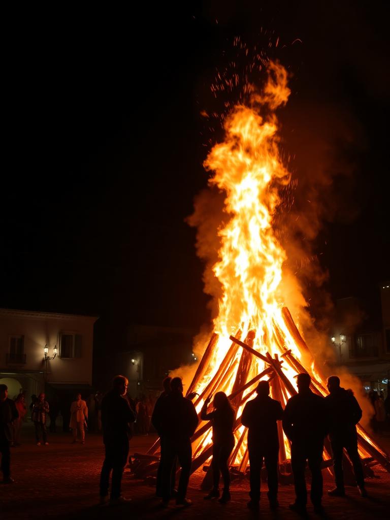 Fanoja Festival — grande falò tradizionale sostenuto dal Consorzio Stabile Prometeo