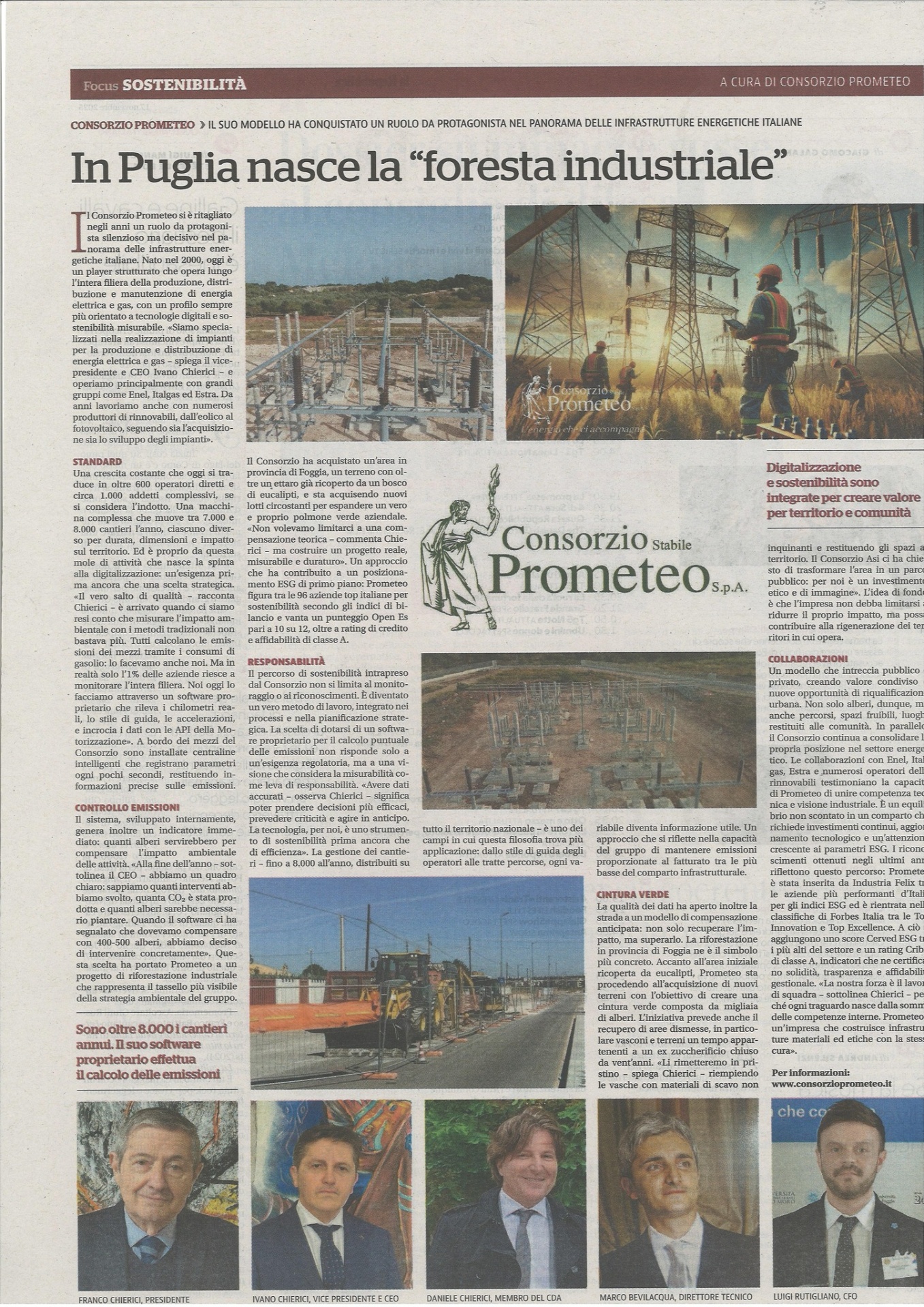 In Puglia nasce la "foresta industriale" — pagina 1